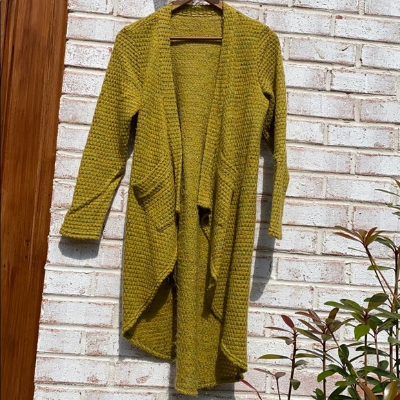 Not sure Sweaters - Long line open cardigan